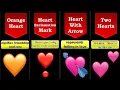 All Heart emoji meanings WhatsApp heart emoji meaning Love Emoji meanings WhatsApp Heart Meaning