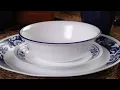 Corelle True Blue 16 Piece Dinnerware Set