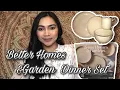 Better Homes Garden Dinnerware Set Unboxing first Impression