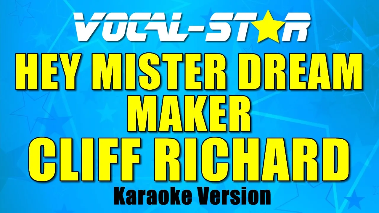 Cliff Richard - Hey Mister Dream Maker | With Lyrics HD Vocal-Star Karaoke 4K