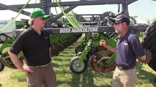 Boss Agriculture brings bridge-frame design seed drill to Ag in Motion