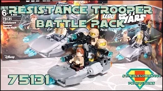 Lego Star Wars 75131 Resistance Trooper Battle Pack Review
