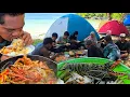 Lagu Tangkap Lobster, Kepiting, Kerang \u0026 masak, makan bersama pengunjung di Pulau Terpencil #part19 