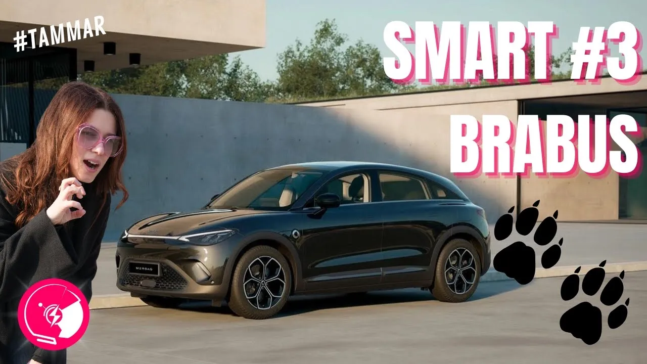 Smart #3 Brabus, il SUV coupé elettrico punta su assetto e prestazioni