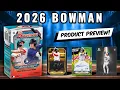 PRODUCT 2026 BOWMAN BASEBALL PRINT RUN NUMBERS AND CHECKLIST REVIEW