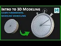 3D Modeling in Maya Beginner Tutorial