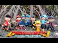 Download Lagu Menyelamatkan sahabat boboiboy semesta, terjebak dalam akar pohon mangrove di pinggiran pantai