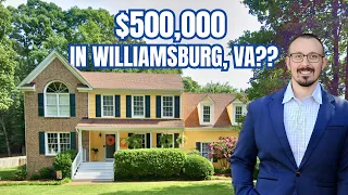 What does 500 000 get you in Williamsburg VA in 2025