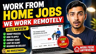 Work From Home Jobs Online 2026 We Work Remotely Full Review Legit or Scam No Investment