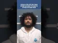 Visalia Police arrested a man who is accused of stabbing a woman after a hit-and-run