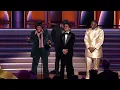 Download Lagu SILK SONIC Wins Record Of The Year For “LEAVE THE DOOR OPEN” | 2022 GRAMMYs Acceptance Speech