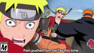When Naruto BEAT THE BRAKES off of PAIN to save The Hidden Leaf