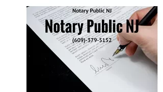 Find a Notary Near Me Public Notary Near Me NJ Notary 609 -379-5152