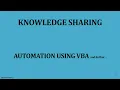 056-Objects Methods and Properties in VBA
