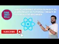 Check internet status in React JS Learn React JS tutorial React JS tutorial for beginner