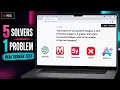 Top 5 Math Solvers ChatGPT vs Mathway vs Symbolab vs Gauth vs XMath AI