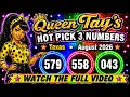 Queen Tay s pick 3 lottery predictions for Texas and other states