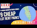 9 Cheap lot rents on the Treasure Coast Florida Home Living