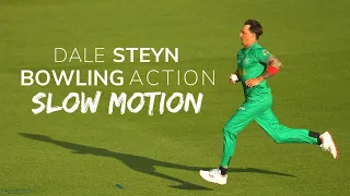dale steyn bowling action slow motion
