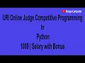 How to Solve URI Online Judge Python Problem - Salary with Bonus