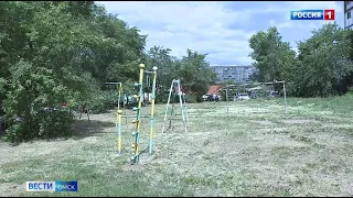 Больше половины детских площадок в Омске небезопасны