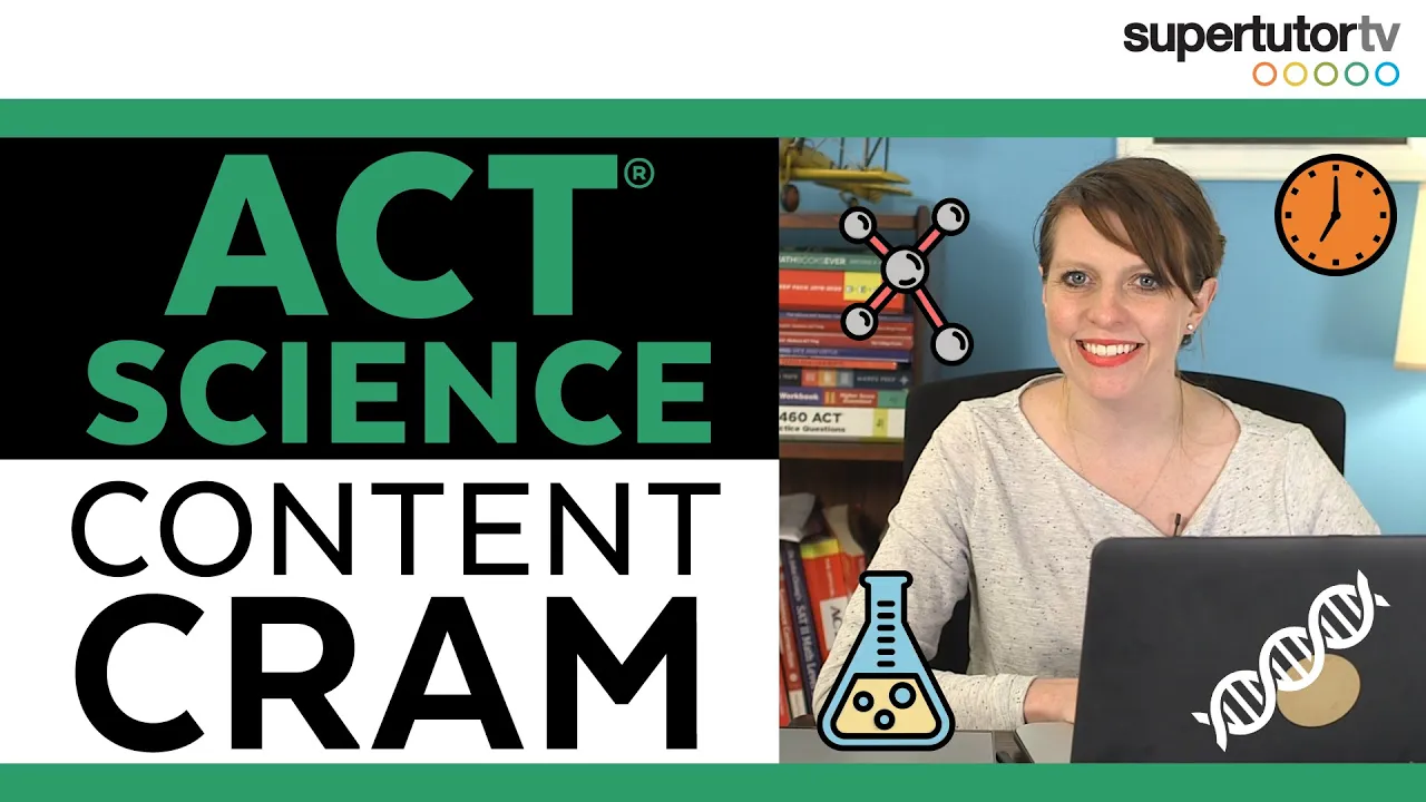 ACT® Science Content: What To CRAM for ACT® Science Section / SCIENCE CHEAT SHEET & Topic Overview