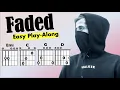 Download Lagu Faded (Alan Walker) EASY Guitar/Lyric Play-Along