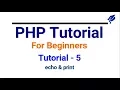 PHP tutorial in Hindi part - 5