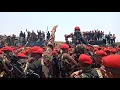 Download Lagu Baret Merah!!! Aksi Yel yel prajurit kopassus bikin merinding !  | HUT TNI 74