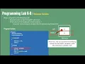 6 13 References Variables Lab 6-8