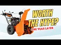 Ariens Deluxe 24 Snowblower Review After ONE YEAR