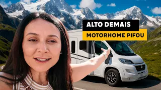 Essa estrada na Suíça não é para qualquer motorhome