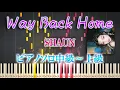 Download Lagu 【楽譜あり】Way Back Home/SHAUN（ソロ中級～上級）【ピアノアレンジ楽譜】ウェイ・バック・ホーム ショーン　숀