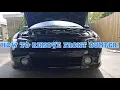 How To Remove Front Bumper On VY Commodore