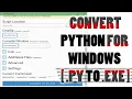 Easiest Way To Convert Python To Exe In Hindi