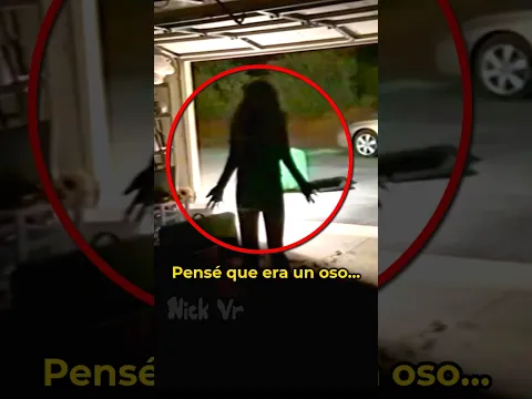 Pensó que era un oso, pero era un skinwalker... 😰💀 #paranormal #skinwalker