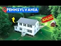 DIRT-CHEAP Pennsylvania Farmhouses with Acreage Starting 24k