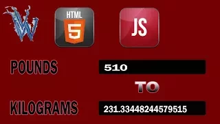 How To Create Weight Converter By Using HTML JAVASCRIPT By Amazing Techno Tutorials