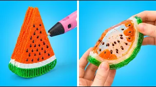 3D Pen VS Glue Gun. Amazing Crafts for Creative Guys