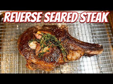 Watch reverse sear steak video