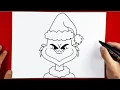 How to Draw The Grinch