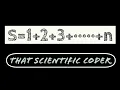 Java code to calculate S 1 2 3 n Series 01