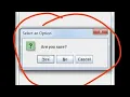 How to create a Confirmation Dialog Box in Java Netbrans IDE