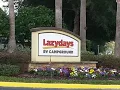 Lazy Days RV Resort Seffner Florida - Perfect spot to visit when getting your rig worked on