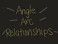 Angle arc Relationships