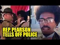 WATCH Rep Justin Pearson Confronts Police Arresting Brother in Tense Encounter