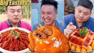 A bowl full of crayfish!_Eating Spicy Food and Funny Pranks_Funny Mukbang