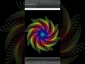 Python Turtle Fun Create a Stunning Coconut Fronds Flower with Python Turtle