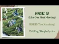 Download Lagu 只如初见 (Like Our First Meeting) - 姚晓棠 (Yao Xiaotang)《少年白马醉春风 Dashing Youth》Chi/Eng/Pinyin lyrics