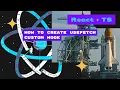 React TS How to create useFetch custom hook Approaches overview
